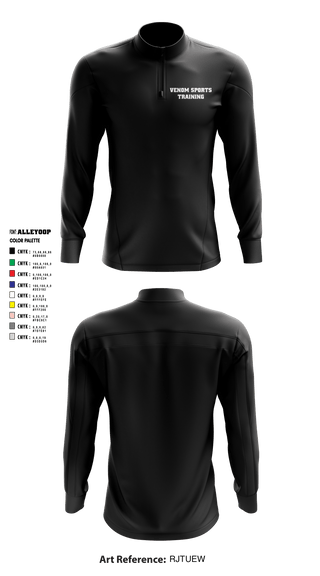Quarter Zip Jacket, Venom Sports Training, Men's Basketball, Teamtime, Team time, sublimation, custom sports apparel, team uniforms, spirit wear, spiritwear, sports uniforms, custom shirts, team store, custom team store, fundraiser sports, apparel fundraiser