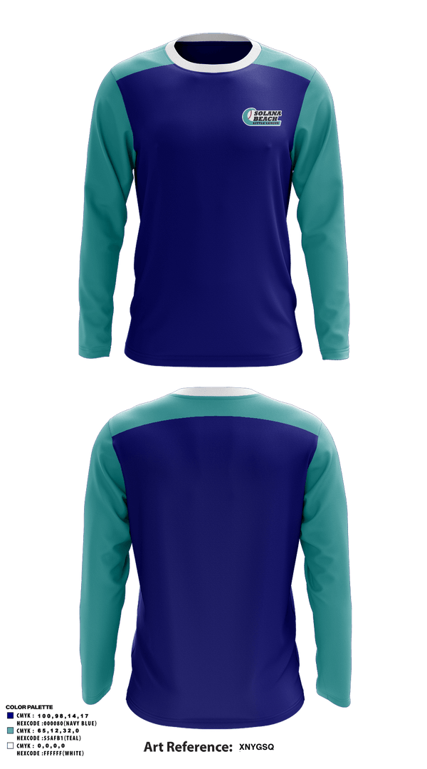 Long Sleeve Performance Shirt, Solana Beach Little League, Baseball, Teamtime, Team time, sublimation, custom sports apparel, team uniforms, spirit wear, spiritwear, sports uniforms, custom shirts, team store, custom team store, fundraiser sports, apparel fundraiser