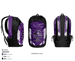 Gear Bag, Vista Del Lago High School Men's Volleyball, Men's Volleyball, Teamtime, Team time, sublimation, custom sports apparel, team uniforms, spirit wear, spiritwear, sports uniforms, custom shirts, team store, custom team store, fundraiser sports, apparel fundraiser