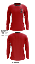Benedictine University Mesa Golf 86643085 Long Sleeve Performance Shirt - 1