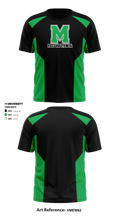 Mason High School Bowling 62393020 Short Sleeve Performance Shirt - 1