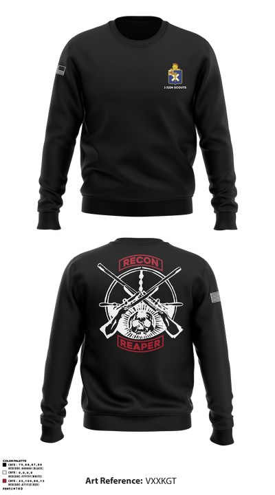 1-32IN Scouts 39715808 Crew Neck Sweatshirt - 1