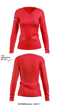 2-315th BEB 10765049 Women's Long Sleeve V-neck Shirt - 1