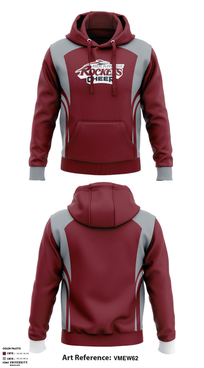 Rockridge High School Cheer 75041057 Hoodie - 1
