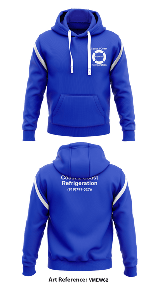 Hoodie, Coast 2 Coast Refrigeration, Business, Teamtime, Team time, sublimation, custom sports apparel, team uniforms, spirit wear, spiritwear, sports uniforms, custom shirts, team store, custom team store, fundraiser sports, apparel fundraiser