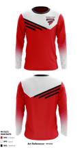 Russellville High School Dance 92262484 Long Sleeve Performance Shirt - 1