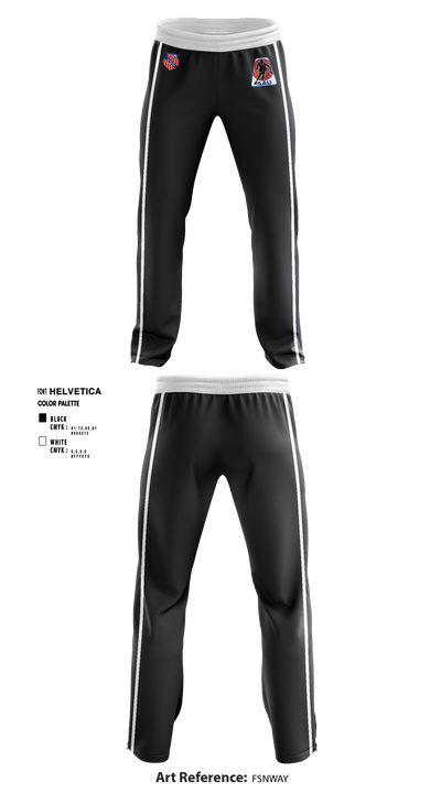 AAUBoys Basketball 19305589 Sweatpants - 1