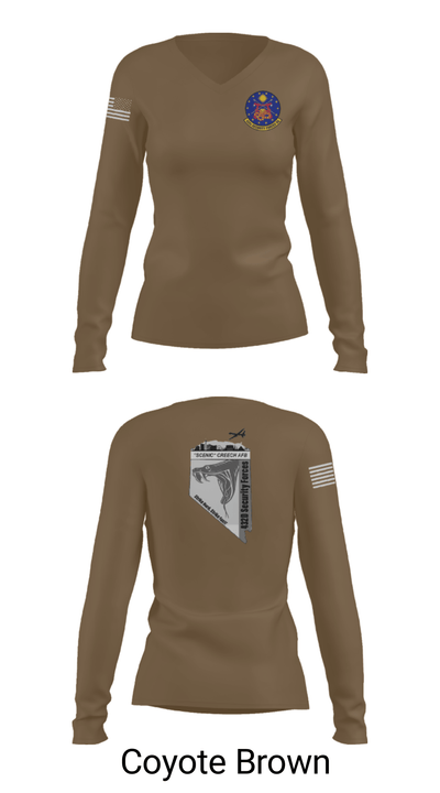 432 SFS 86667424 Women's Long Sleeve V-neck Shirt - 38