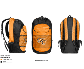 Gear Bag, Jackson Center High School Soccer, Men's Soccer, Teamtime, Team time, sublimation, custom sports apparel, team uniforms, spirit wear, spiritwear, sports uniforms, custom shirts, team store, custom team store, fundraiser sports, apparel fundraiser