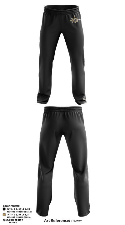 C.A.N.I Athletics Track & Field 1569769 Sweatpants - 2