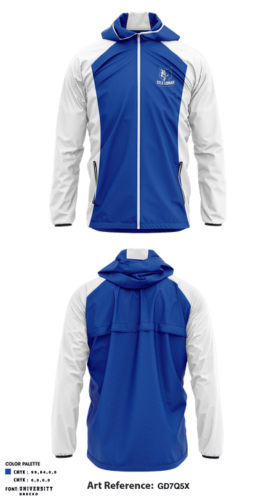 Kyle Lehman High School 23170219 Windbreaker - 1