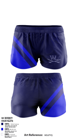 Women's Shorts, West Laurens Middle School Softball, Softball, Teamtime, Team time, sublimation, custom sports apparel, team uniforms, spirit wear, spiritwear, sports uniforms, custom shirts, team store, custom team store, fundraiser sports, apparel fundraiser