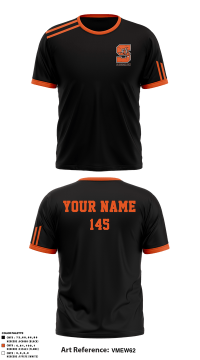 Stoughton High School Wrestling 25332474 Short Sleeve Performance Shirt - 2