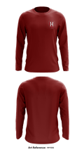 Harvard University Soccer 30051693 Long Sleeve Performance Shirt - 1
