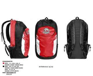 Gear Bag, Slam Volleyball Club, Women's Volleyball, Teamtime, Team time, sublimation, custom sports apparel, team uniforms, spirit wear, spiritwear, sports uniforms, custom shirts, team store, custom team store, fundraiser sports, apparel fundraiser