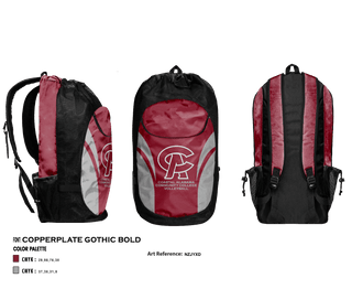 Gear Bag, Coastal Alabama Community College Volleyball, Men's Volleyball, Teamtime, Team time, sublimation, custom sports apparel, team uniforms, spirit wear, spiritwear, sports uniforms, custom shirts, team store, custom team store, fundraiser sports, apparel fundraiser