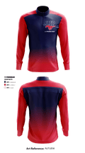 J J Pearce High School Golf 33350592 Quarter Zip Jacket - 1
