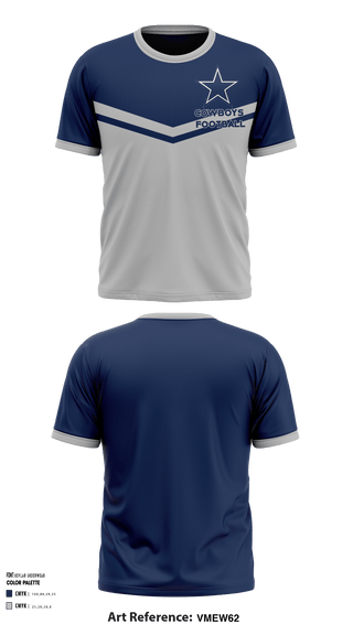 Short Sleeve Shooting Shirt, Sugar Land Cowboys Football, School Spirit Store, Teamtime, Team time, sublimation, custom sports apparel, team uniforms, spirit wear, spiritwear, sports uniforms, custom shirts, team store, custom team store, fundraiser sports, apparel fundraiser