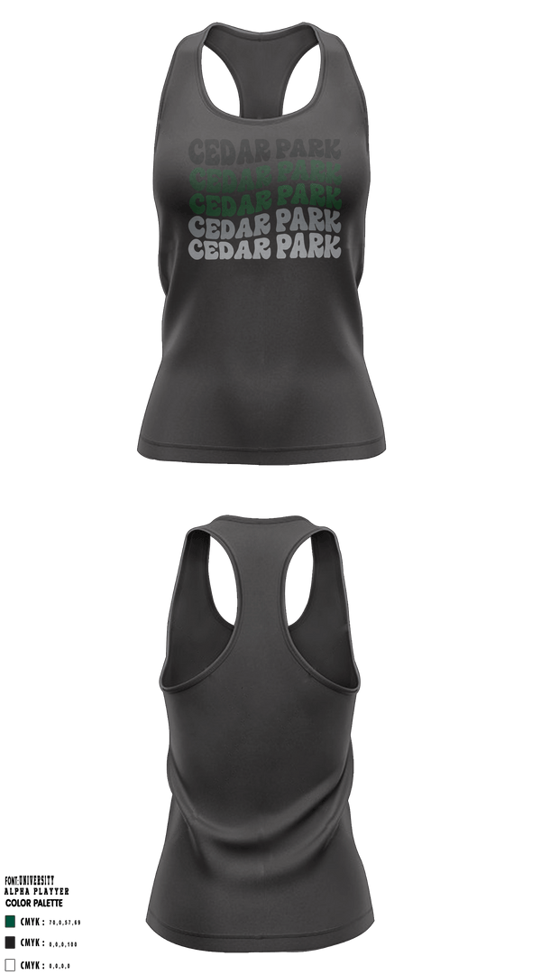 Tank Top, Cedar Park Timberwolves, Football, Teamtime, Team time, sublimation, custom sports apparel, team uniforms, spirit wear, spiritwear, sports uniforms, custom shirts, team store, custom team store, fundraiser sports, apparel fundraiser