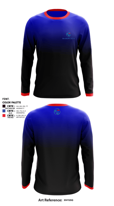 SmartJits 66087881 Long Sleeve Performance Shirt - 1