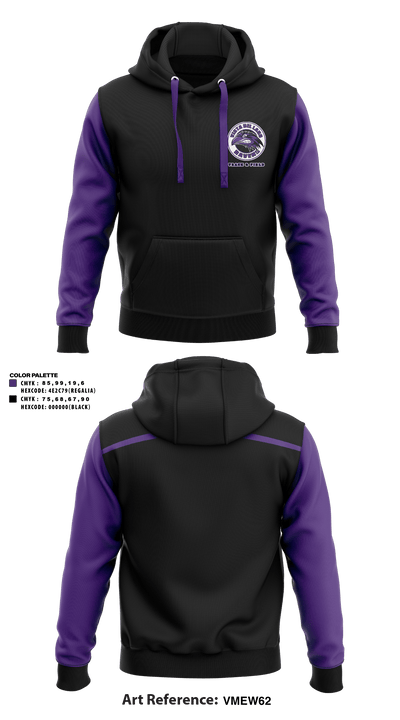 Vista Del Lago High School Golf 67197947 Hoodie - 3