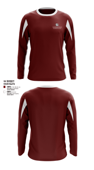 Long Sleeve Performance Shirt, Cornersville High School Basketball, Men's Basketball, Teamtime, Team time, sublimation, custom sports apparel, team uniforms, spirit wear, spiritwear, sports uniforms, custom shirts, team store, custom team store, fundraiser sports, apparel fundraiser