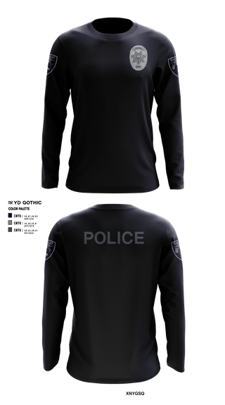 Long Sleeve Performance Shirt, , Police, Teamtime, Team time, sublimation, custom sports apparel, team uniforms, spirit wear, spiritwear, sports uniforms, custom shirts, team store, custom team store, fundraiser sports, apparel fundraiser