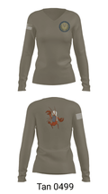 JTF MED 32 22428935 Women's Long Sleeve V-neck Shirt - 41