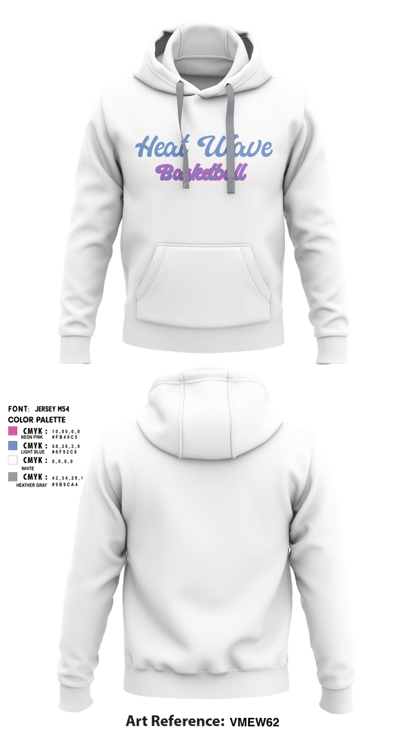 Hoodie, Heat Wave, Men's Basketball, Teamtime, Team time, sublimation, custom sports apparel, team uniforms, spirit wear, spiritwear, sports uniforms, custom shirts, team store, custom team store, fundraiser sports, apparel fundraiser