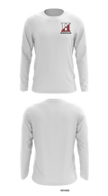 Hingham High School 58951537 Long Sleeve Performance Shirt - 3
