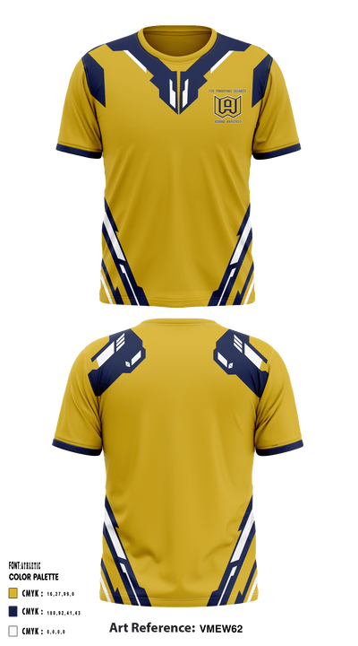 The Woodstock Academy Cross Country 95287560 Short Sleeve Performance Shirt - 1