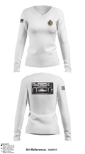 Pittsburgh Police Zone 5 25572947 Women's Long Sleeve V-neck Shirt - 10
