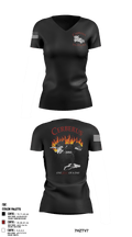 C 5-5 ADA 37814400 Women's Short Sleeve V-neck Shirt - 1