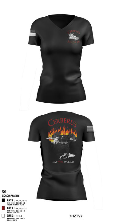 C 5-5 ADA 37814400 Women's Short Sleeve V-neck Shirt - 1