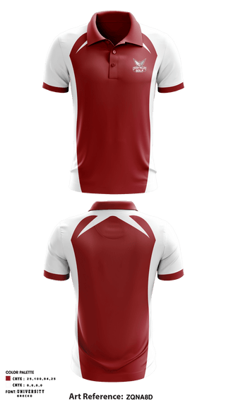 Short Sleeve Performance Polo, Cedar Valley High School Golf, Golf, Teamtime, Team time, sublimation, custom sports apparel, team uniforms, spirit wear, spiritwear, sports uniforms, custom shirts, team store, custom team store, fundraiser sports, apparel fundraiser