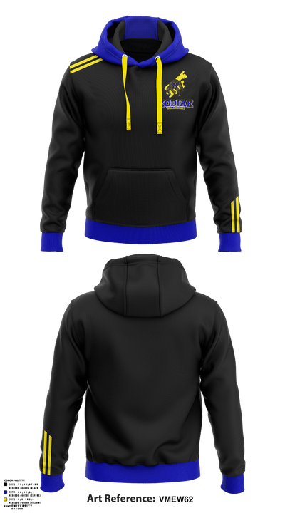 Kodiak Wrestling Club 3624790 Hoodie - 2