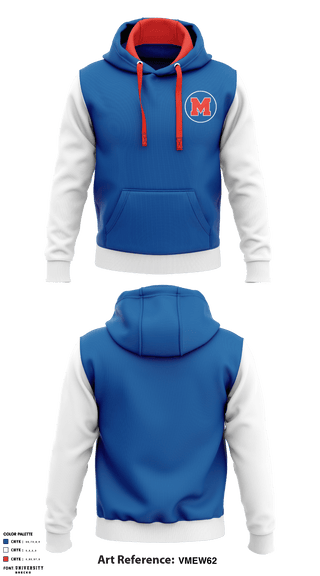 Hoodie, Midway High School Volleyball, Women's Volleyball, Teamtime, Team time, sublimation, custom sports apparel, team uniforms, spirit wear, spiritwear, sports uniforms, custom shirts, team store, custom team store, fundraiser sports, apparel fundraiser