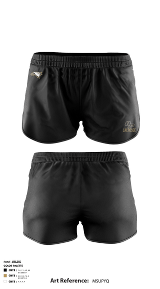 Women's Shorts, Oak Park High School Lacrosse, Men's Lacrosse, Teamtime, Team time, sublimation, custom sports apparel, team uniforms, spirit wear, spiritwear, sports uniforms, custom shirts, team store, custom team store, fundraiser sports, apparel fundraiser