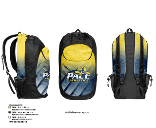 Gear Bag, PACE SOCCER, Men's Soccer, Teamtime, Team time, sublimation, custom sports apparel, team uniforms, spirit wear, spiritwear, sports uniforms, custom shirts, team store, custom team store, fundraiser sports, apparel fundraiser