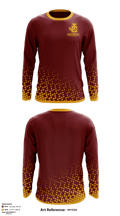 Junction City High School Swimming 5445673 Long Sleeve Performance Shirt - 1
