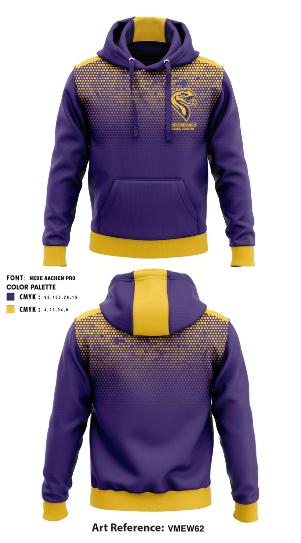 Hoodie, Pieper Ranch Middle School Cross Country, Cross Country, Teamtime, Team time, sublimation, custom sports apparel, team uniforms, spirit wear, spiritwear, sports uniforms, custom shirts, team store, custom team store, fundraiser sports, apparel fundraiser