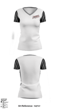 Stealth Softball Org 44677915 Women's Short Sleeve V-neck Shirt - 4