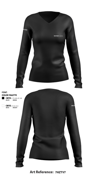 Women's Long Sleeve Vneck Shirt, , , Teamtime, Team time, sublimation, custom sports apparel, team uniforms, spirit wear, spiritwear, sports uniforms, custom shirts, team store, custom team store, fundraiser sports, apparel fundraiser