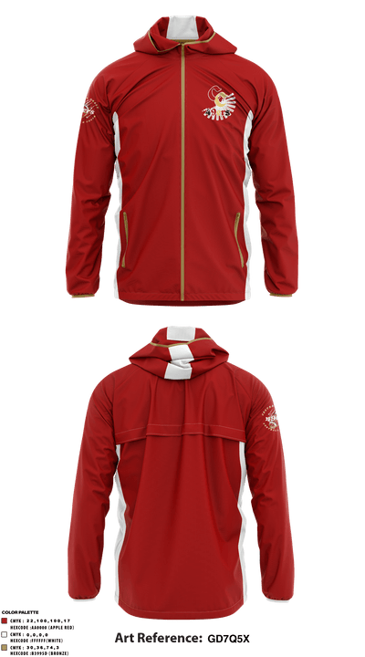 CC Niners 71158351 Windbreaker - 1