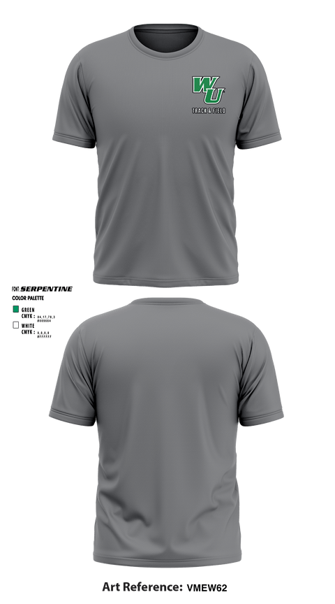 Short Sleeve Performance Shirt, Wilmington University Track, Track & Field, Teamtime, Team time, sublimation, custom sports apparel, team uniforms, spirit wear, spiritwear, sports uniforms, custom shirts, team store, custom team store, fundraiser sports, apparel fundraiser