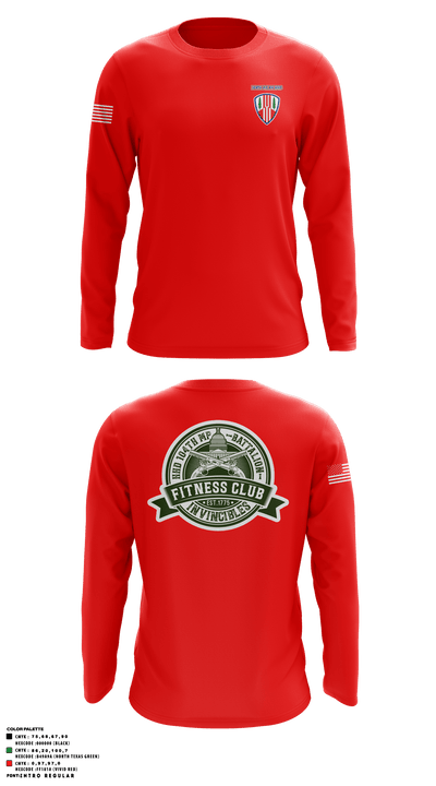 104th MP BN HHD 71367291 Long Sleeve Performance Shirt - 7