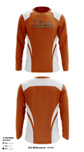 Lanier High School Cheer 4670851 Long Sleeve Rash Guard Shirt - 1