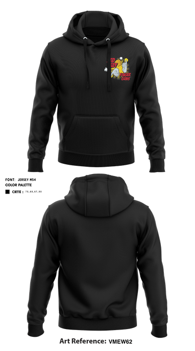 Zed Key Finger Guns 88796848 Hoodie - 1