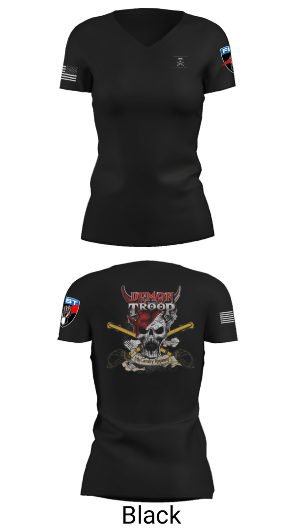 Women's Short Sleeve Vneck Shirt, , Army, Teamtime, Team time, sublimation, custom sports apparel, team uniforms, spirit wear, spiritwear, sports uniforms, custom shirts, team store, custom team store, fundraiser sports, apparel fundraiser