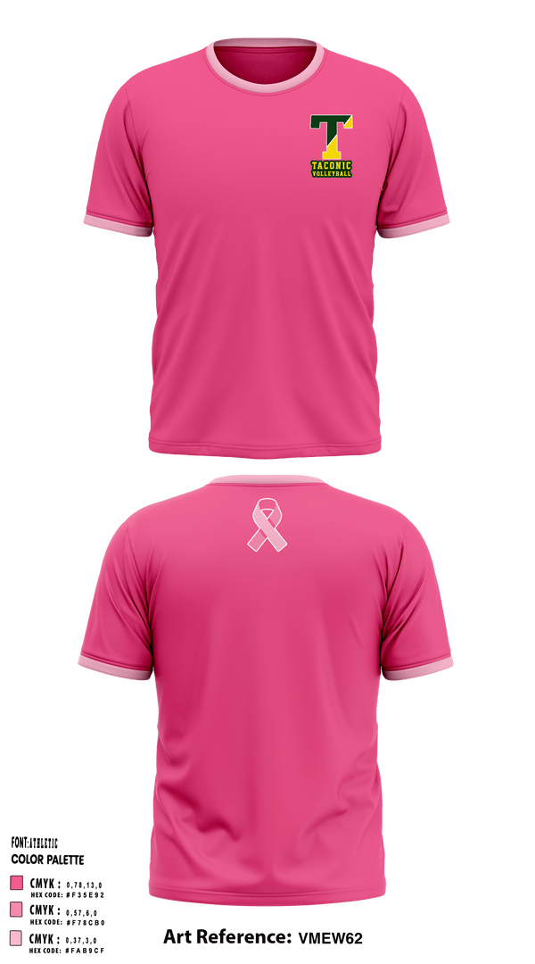Short Sleeve Performance Shirt, Taconic High School Volleyball, Women's Volleyball, Teamtime, Team time, sublimation, custom sports apparel, team uniforms, spirit wear, spiritwear, sports uniforms, custom shirts, team store, custom team store, fundraiser sports, apparel fundraiser